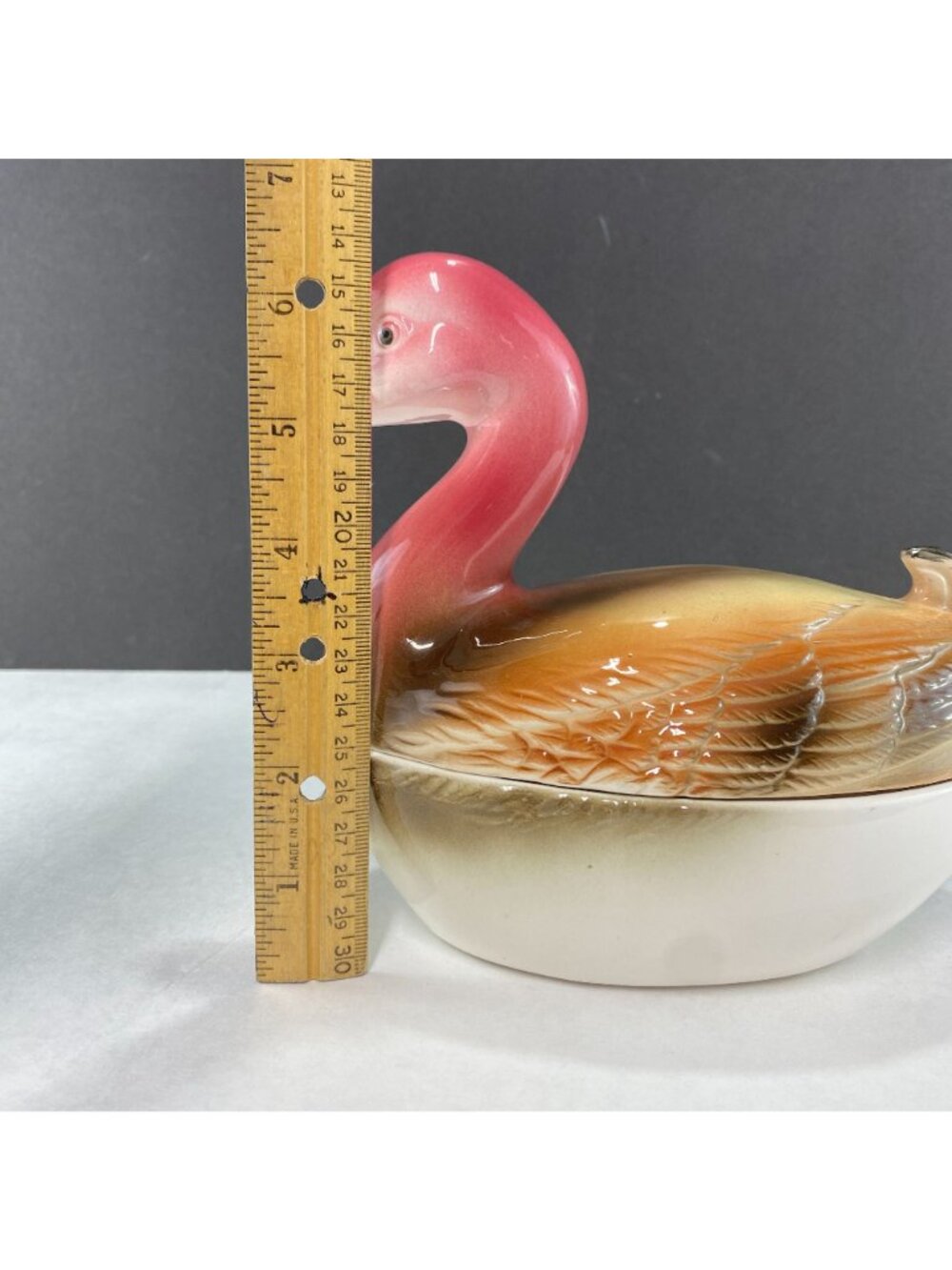 Vintage Nippon Yoko Boeki Duck Candy Storage Box - Picture 8 of 10